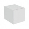 Porte TONIC II 350mm laqué blanc lisse pour meuble du dessus, A : droite, 350mm IDEAL STANDARD