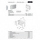 Module interrupteur et prise DEA IDEAL STANDARD