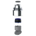 Support perlator pour 56028 chromé KEUCO