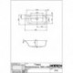 Hoesch Badewanne THASOS 1800x800x490mm we