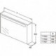 Jeu de pistons de pression SOFTMOOD 800 mm pour armoire de toilette IDEAL STANDARD