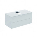 Façade coulissante supérieure ADAPTO 1050 mm décor pierre pour WTU IDEAL STANDARD