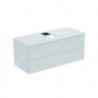 Façade coulissante inférieure ADAPTO 1200 mm décor pierre pour WTU IDEAL STANDARD