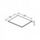 Kit de fixation ADAPTO pour plaque de recouvrement IDEAL STANDARD