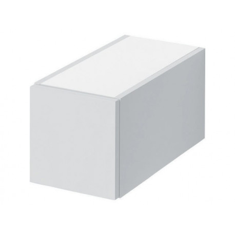 Façade coulissante ADAPTO 250 mm décor noyer pour armoire en U IDEAL STANDARD