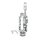 Electrovanne axiale 6 V, avec support de montage SCHELL