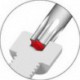 Tournevis TORX® avec porte-vis, Dimensions : T 7, Long. de la lame 60 mm, Long. totale 164 mm