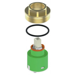 Cartouche eau mitigée complète, convient pour 51116/51616 KEUCO