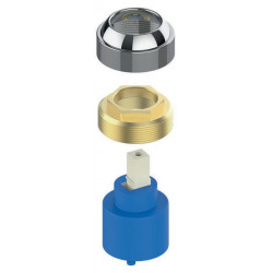 Cartouche eau mitigée, complète, pour 51620/51624 KEUCO