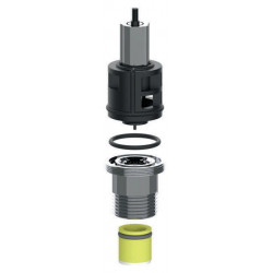 Inverseur complet, pour 53020/53022 chromé KEUCO