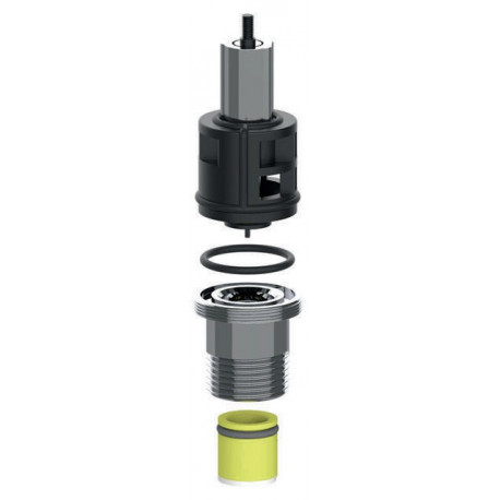 Inverseur complet, pour 53020/53022 chromé KEUCO