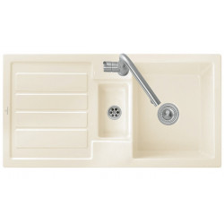 Evier 1010 x 510 mm sable Ceram icplus