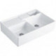Evier Tradition (2 cuves), Modules, 895 x 220 x 630 mm, 2 cuves Blanc brillant