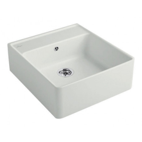 Evier Tradition (1 cuve), Modules, 595 x 220 x 630 mm, Installation sur un meuble sous lavabo ou bien fixé au mur , 1 cuve inclus Vidage automatique et Set de fixation pour montage sur meuble sous-évier Steam