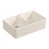Évier double 80X795x500mm Crema CeramicPlus VILLEROY & BOCH