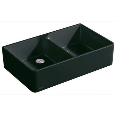 Évier double 90X900x550mm Crema CeramicPlus VILLEROY & BOCH