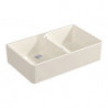 Évier double 90X900x550mm Crema CeramicPlus VILLEROY & BOCH