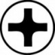Embout diamanté semi-dur avec zone de Bi-torsion pour vis cruciforme 1/4'' PH, 50 mm de long, Dimensions : PH 2