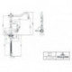 Mitigeur d'évier monocommande Avia 2.0 inox massif VILLEROY & BOCH