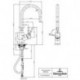Mitigeur d'évier Umbrella Flex Anthracite VILLEROY & BOCH