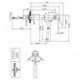 Mitigeur d'évier monocommande Como Sky inox massif VILLEROY & BOCH