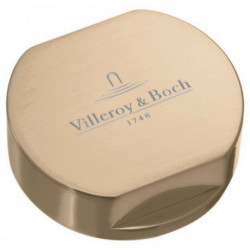 Couvercle doré pour poignée tournante simple VILLEROY & BOCH