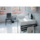 Insert en verre Duravit DURASQUARE pour console métallique 003111/112 cubic line