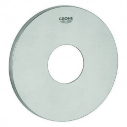 Rosace Grohe 48428 rond pour EHM-Kit de garnitures acier