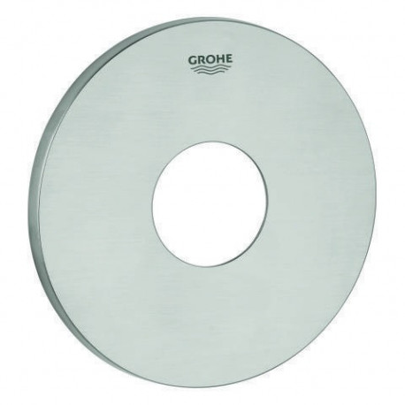 Rosace Grohe 48428 rond pour EHM-Kit de garnitures acier