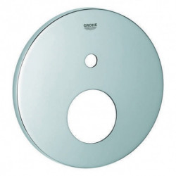 Rosace Grohe 48429 rond pour EHM-FMS avec 2-inverseurs chromé