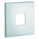 Rosace Grohe 48430 carré pour EHM-Kit de garnitures chromé