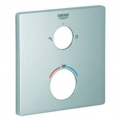Rosace Grohe 49078 pour Thermostat-Kit de garnitures chromé