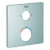 Rosace Grohe 49078 pour Thermostat-Kit de garnitures chromé