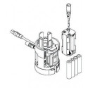 Jeu de pièces détachées électroniques PURIS 140 mm, fonctionnement sur batterie, avant 10/2015 SCHELL