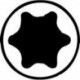 Embout pour vis TORX® femelle 1/4'' Impaktor, 50 mm, Dimensions : T 40, Long. totale 50 mm (Par 5)