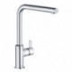 Mitigeur d'évier 408030578 L-INE S ECO chrome levier court KLUDI