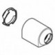 Capuchon GROHE 48495 pour EHM-Kit de garnitures chromé