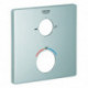 Rosace Grohe 49079 carré pour THM-Kit de garnitures chromé