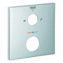 Rosace Grohe 49103 carré pour THM-Kit de garnitures chromé