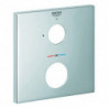 Rosace Grohe 49109 carré pour THM-Kit de garnitures chromé