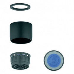 Mousseur GROHE13928 débit classe A 15l/min 3 bar M22x1 velours black