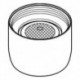 Mousseur GROHE13928 débit classe A 15l/min 3 bar M22x1 velours black