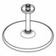 Set Tête de douche Grohe Tempesta 250 26669 Sortie de plafond 142mm chromé