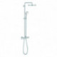 Système de douche Grohe Tempesta C 250 26670 avec Thermostat Bras de douche 390mm chromé