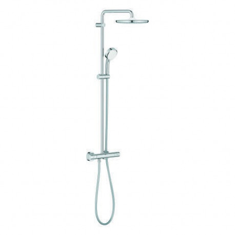 Système de douche Grohe Tempesta C 250 26670 avec Thermostat Bras de douche 390mm chromé