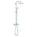 Système de douche Grohe Tempesta C 250 26670 avec Thermostat Bras de douche 390mm chromé