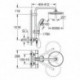 Système de douche Grohe Tempesta C 250 26670 avec Thermostat Bras de douche 390mm chromé