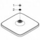 Tête de douche Grohe Tempesta Cube 250 26685 9.5l/min. chromé