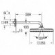 Set Tête de douche Grohe Tempesta Cube 250 26687 Bras de douche 380mm chromé