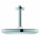 Set Tête de douche Grohe Tempesta Cube 250 26688 Sortie de plafond 142mm chromé